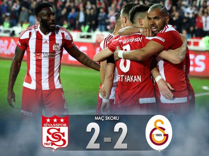 Sivasspor 2 - 2 Galatasaray